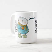 Mug Citation de café d'ours (Devant gauche)
