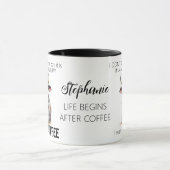 Mug Citation De Café Drôle De Vache (Centre)