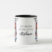 Mug Citation de café en colère grumpy (Centre)