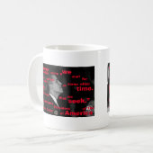 Mug Citation de changement de Barack Obama (Devant gauche)