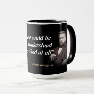 Mug Citation de Charles Spurgeon sur la compréhension