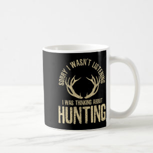 Mug Citation de chasse drôle disant Cerf Venaison Elan