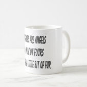 Mug Citation de chat de raquette par Lou (Devant droit)