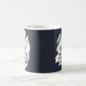 Mug Citation de chat drôle de Splash blanc (Centre)