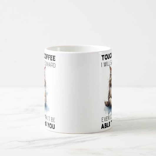 Mug Citation de chat grumpy (Centre)