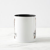 Mug Citation de chat sarcastique jugeant l'art minimal (Centre)