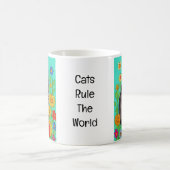 Mug Citation de chats et de chatons en plastique migno (Centre)