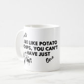 Mug Citation de chèvre amusante : Les chèvres sont com (Devant gauche)