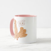Mug Citation de chien de dessin mignon (Devant gauche)