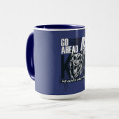 Mug Citation de chien de police (Devant gauche)