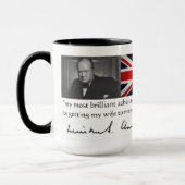 Mug citation de churchill (Gauche)