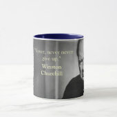 Mug citation de churchill (Centre)