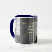 Mug citation de churchill (Devant gauche)