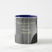 Mug citation de churchill (Centre)