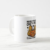 Mug Citation de citrouille d'Halloween Jack O Lantern  (Devant gauche)