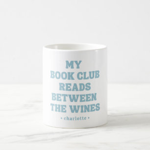Mug Citation de club de lecture amusant personnalisé b
