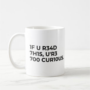 Mug Citation de code drôle nerd