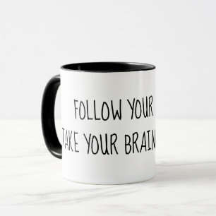 Mug Citation De Conseil Humoristique Sur Blanc
