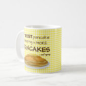 Mug Citation de coupure de crêpes et sirop (Devant gauche)