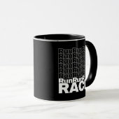 Mug Citation de course en cours de course motivationne (Devant droit)