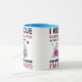 Mug Citation de couture drôle Machine à coudre florale (Centre)