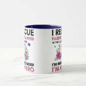 Mug Citation de couture drôle Machine à coudre florale (Centre)