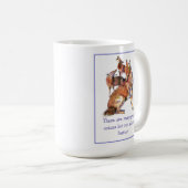 Mug Citation de Coyotes Inspirationnels Humains de Voi (Devant droit)