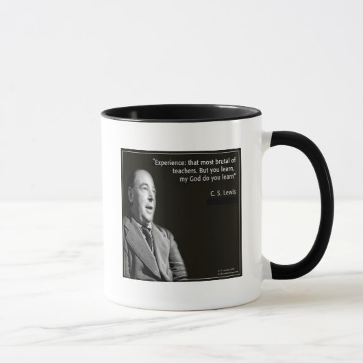 Mug Citation de CS Lewis "My God" (Droite)