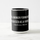 Mug Citation de définition de la bierce Ambrose (Centre)