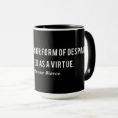 Mug Citation de définition de la bierce Ambrose (Devant droit)