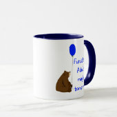 Mug Citation de demain pour adulte fonctionnel (Devant droit)