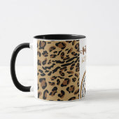 Mug Citation de désordre chaud impression léopard arc- (Gauche)