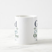 Mug Citation de dévotion quotidienne « Dieu est toujou (Centre)