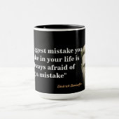 Mug Citation De Dietrich Bonhoeffer Sur La Plus Grande (Centre)