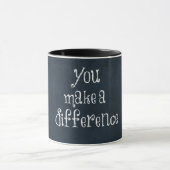 Mug Citation de différence (Centre)