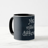 Mug Citation de différence (Devant gauche)