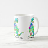 Mug Citation de Dinosaur papa amusant (Devant droit)
