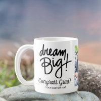 Citation de diplôme Dream Big Custom Grad Photo