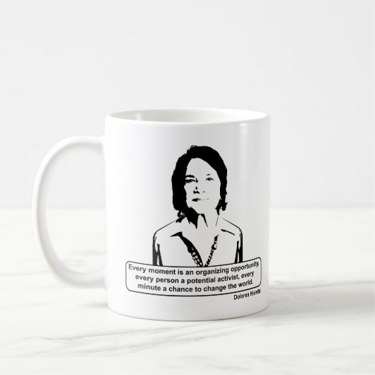 Mug Citation de Dolores Huerta (Gauche)