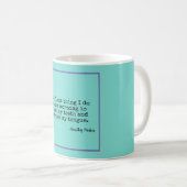 Mug Citation de Dorothy Parker de langue pointue (Devant droit)