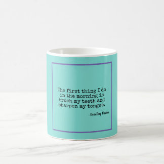 Mug Citation de Dorothy Parker de langue pointue
