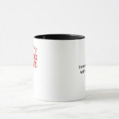 Mug Citation de famille douce Maman t'aime plus (Centre)