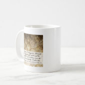Mug Citation de fierté et de préjudice (Devant gauche)