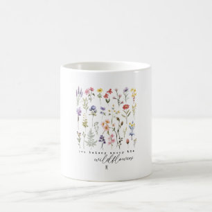 Mug Citation de fleur sauvage sublimation
