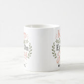 Mug Citation de foi chrétienne : Garde Tes Yeux Fixés  (Centre)