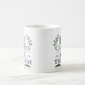 Mug Citation de foi chrétienne Il me porte (Centre)