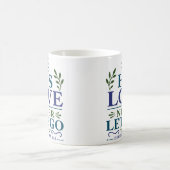 Mug Citation de foi dévotionnelle Son Amour Ne Lâche J (Centre)
