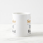 Mug Citation de foi esthétique sur la reddition comme (Centre)
