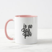 Mug Citation de Français de Ne Sais Quoi de Je (Gauche)