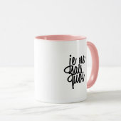 Mug Citation de Français de Ne Sais Quoi de Je (Devant droit)